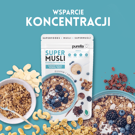 PURELLA SuperMusli Koncentracja, 200g