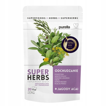 PURELLA SuperHerbs Odchudzanie 20x1,75g
