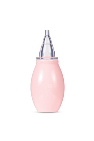 WEE BABY Aspirator do nosa silikonowy różowy