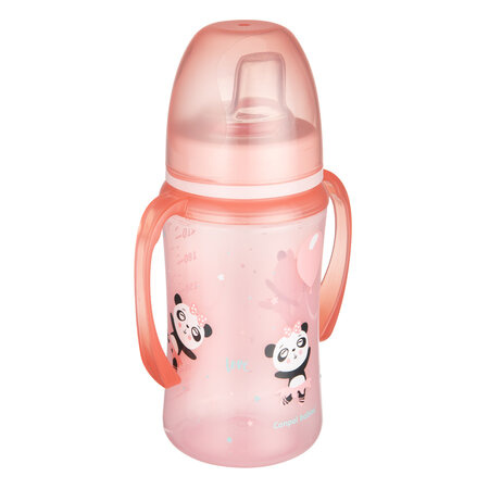 CANPOL BABIES Kubek treningowy różowy. 240ml