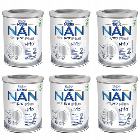 NAN OPTIPRO 2 PUSZKA 800g x 6 sztuk