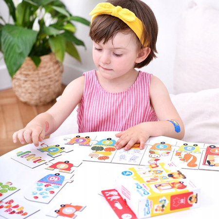 CZUCZU Puzzle Cyferki 3+