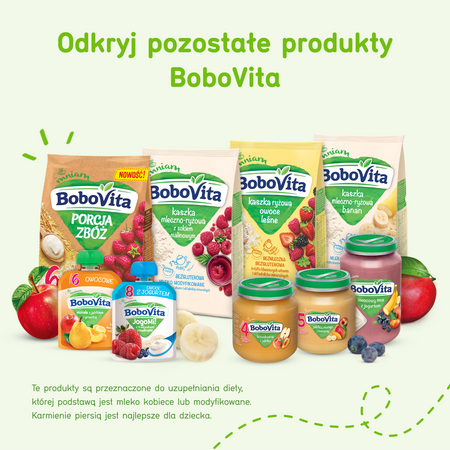 BOBOVITA Bukiet warzyw z kurczakiem, 190g