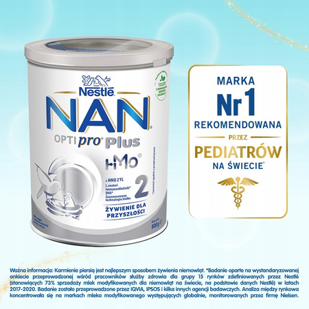 NAN OPTIPRO 2 PUSZKA 800g x 6 sztuk
