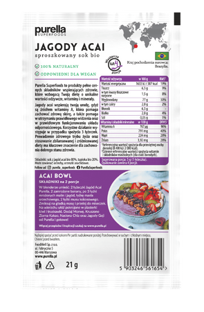 PURELLA Jagody Acai 21g
